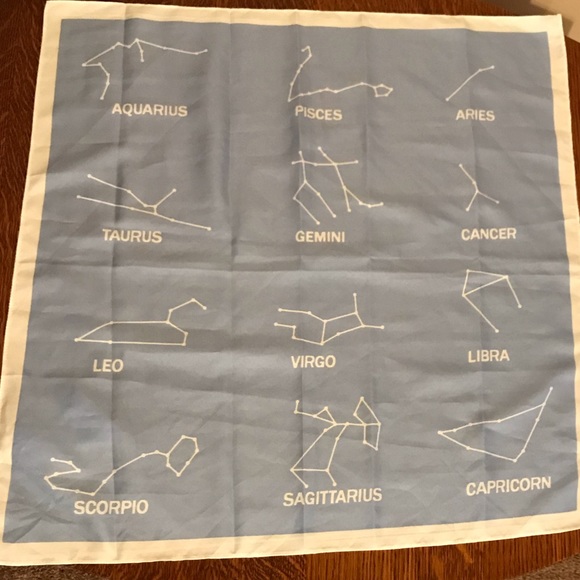 J. Crew Accessories - Zodiac sign scarf